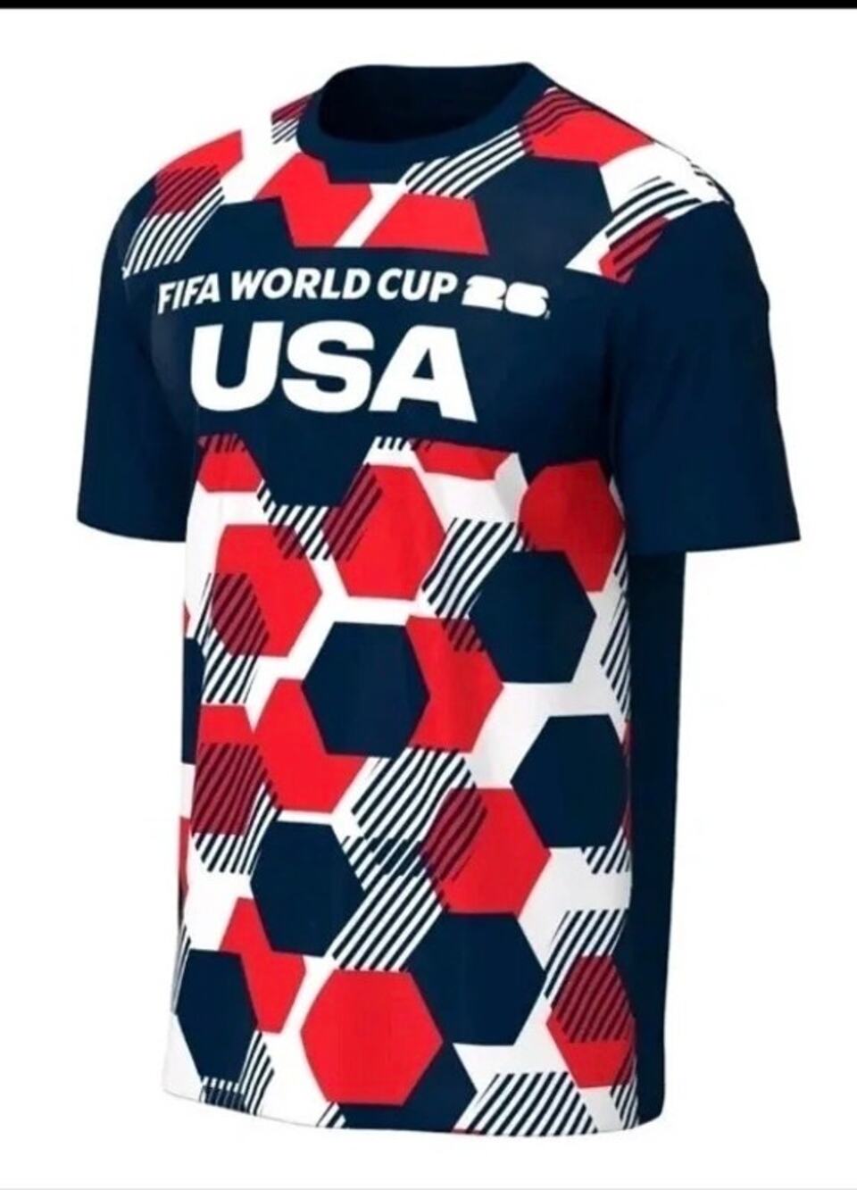 FIFA World Cup USA Soccer Jersey 2026 Football Shirt Official Adult XL